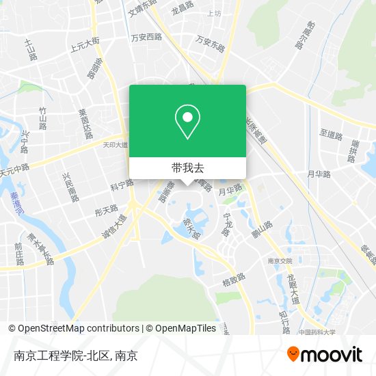 南京工程学院-北区地图