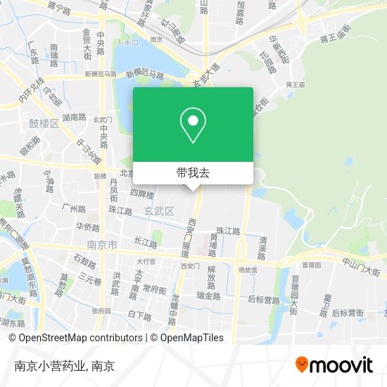 南京小营药业地图