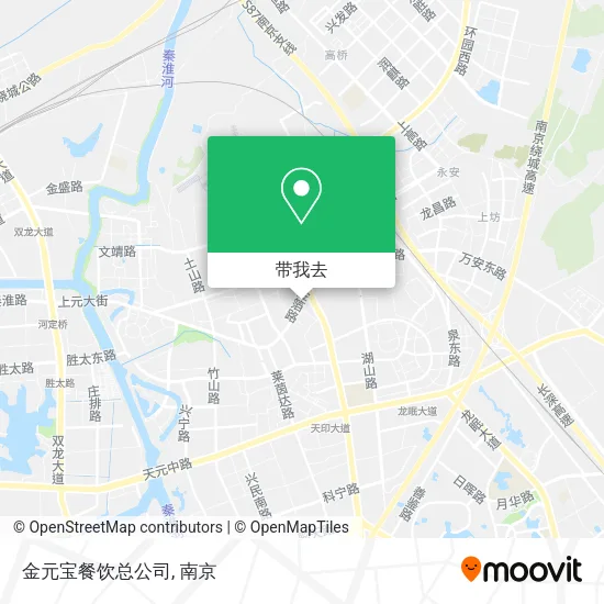 金元宝餐饮总公司地图