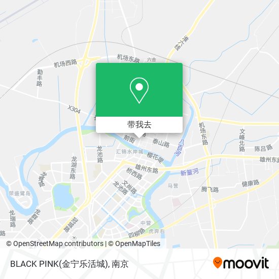 BLACK PINK(金宁乐活城)地图