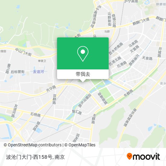 波沧门大门-西158号地图
