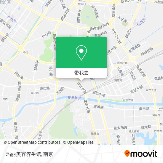 玛丽美容养生馆地图