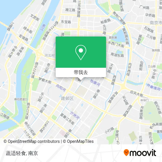 蔬适轻食地图
