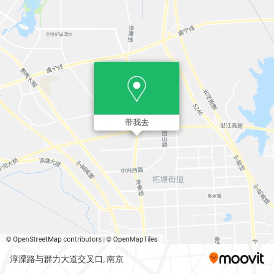 淳溧路与群力大道交叉口地图