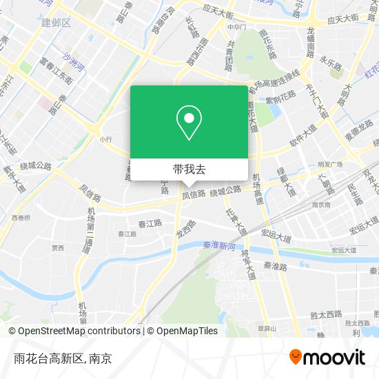 雨花台高新区地图