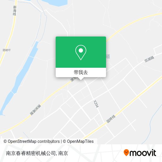 南京春睿精密机械公司地图