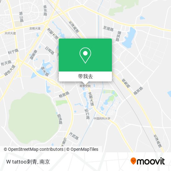 W tattoo刺青地图