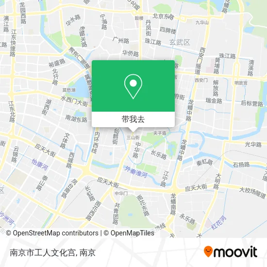 南京市工人文化宫地图