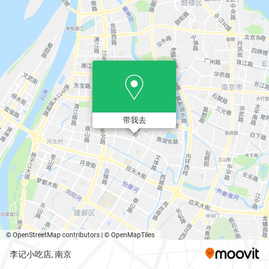 李记小吃店地图