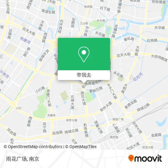 雨花广场地图