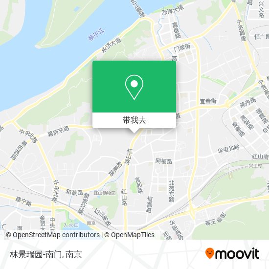 林景瑞园-南门地图