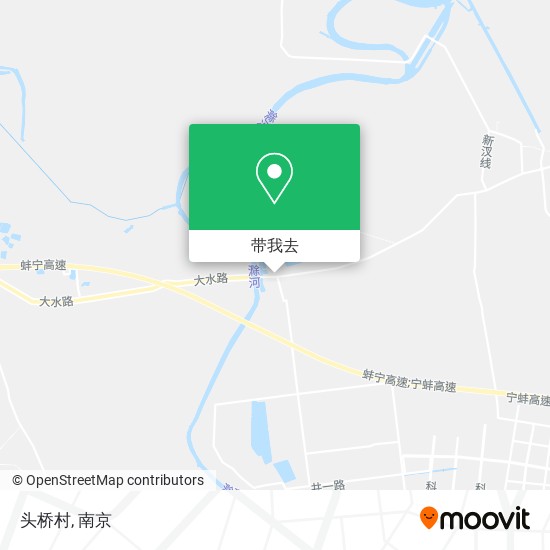 头桥村地图