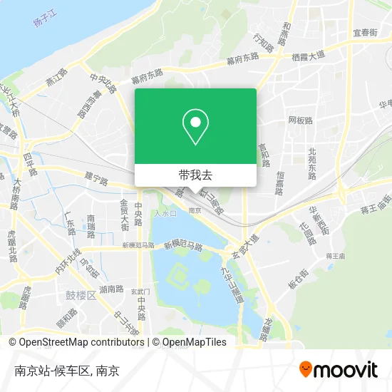 南京站-候车区地图