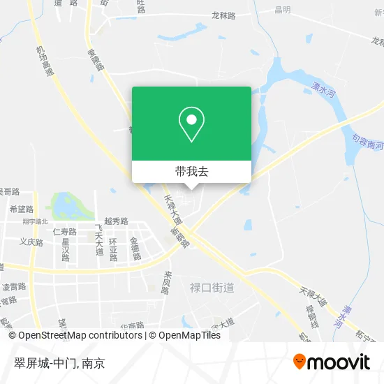 翠屏城-中门地图