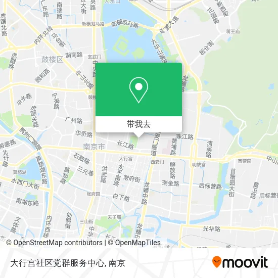 大行宫社区党群服务中心地图