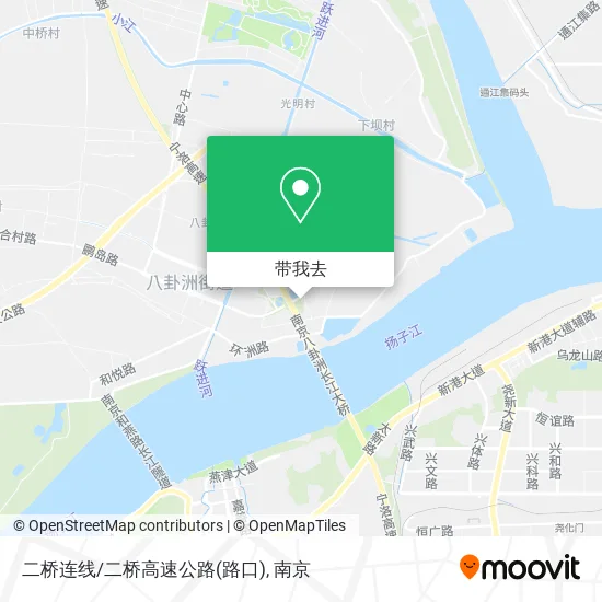二桥连线/二桥高速公路(路口)地图