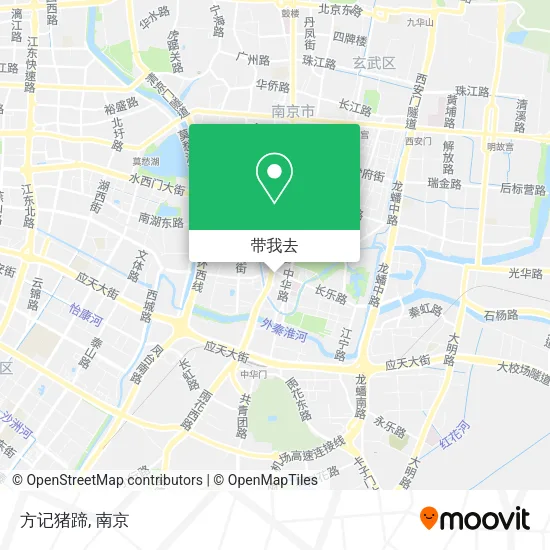 方记猪蹄地图