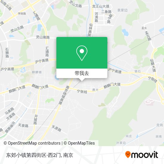 东郊小镇第四街区-西2门地图