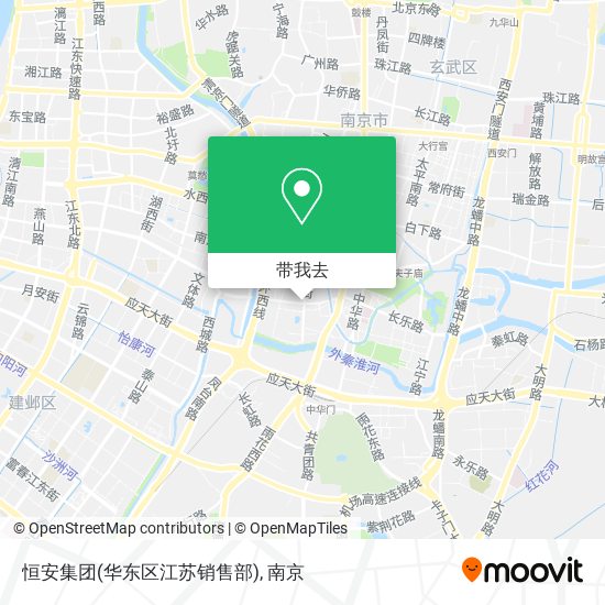 恒安集团(华东区江苏销售部)地图