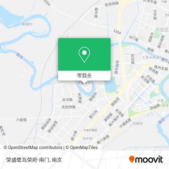荣盛鹭岛荣府-南门地图