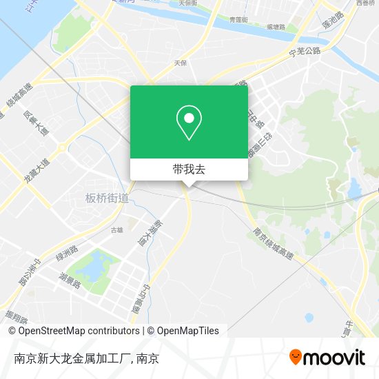 南京新大龙金属加工厂地图