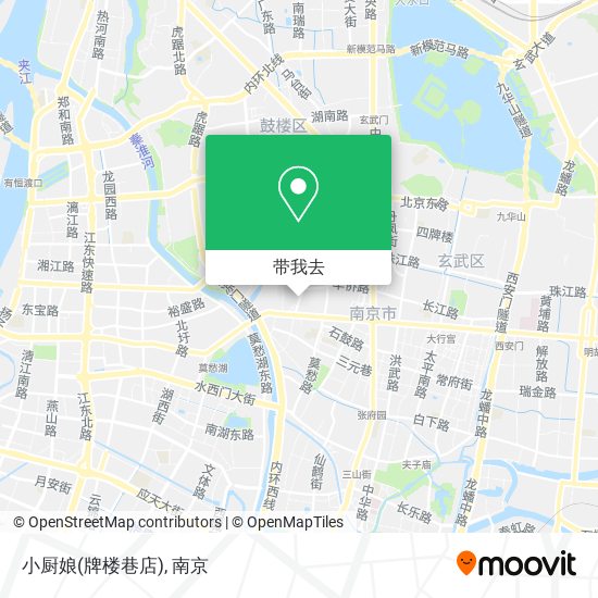 小厨娘(牌楼巷店)地图