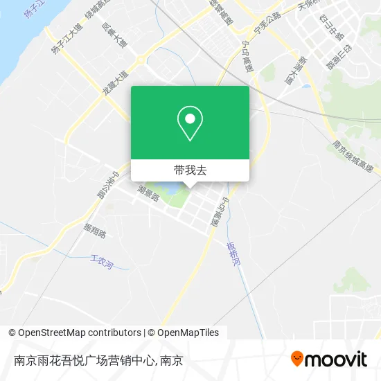 南京雨花吾悦广场营销中心地图