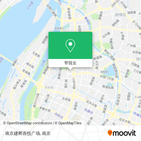 南京建邺吾悦广场地图