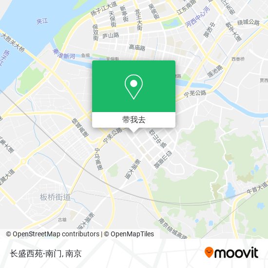 长盛西苑-南门地图