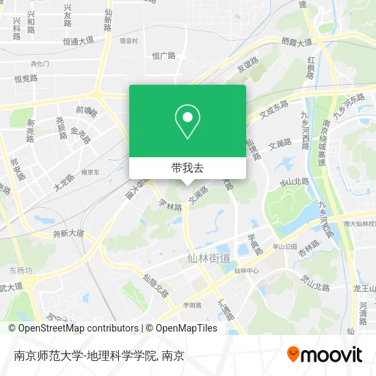 南京师范大学-地理科学学院地图