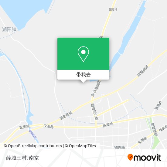 薛城三村地图