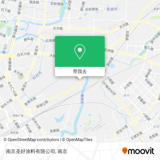 南京圣好涂料有限公司地图