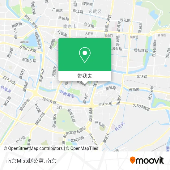 南京Miss赵公寓地图