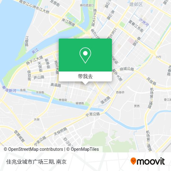 佳兆业城市广场三期地图