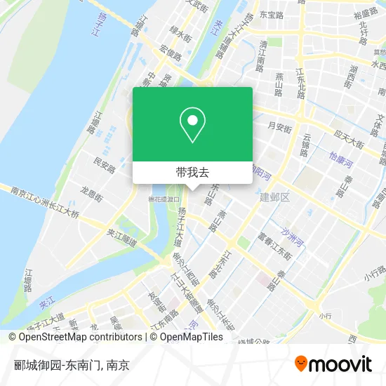 郦城御园-东南门地图