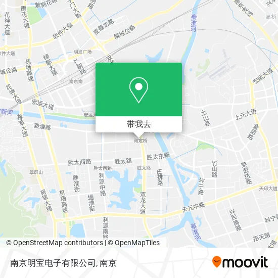 南京明宝电子有限公司地图