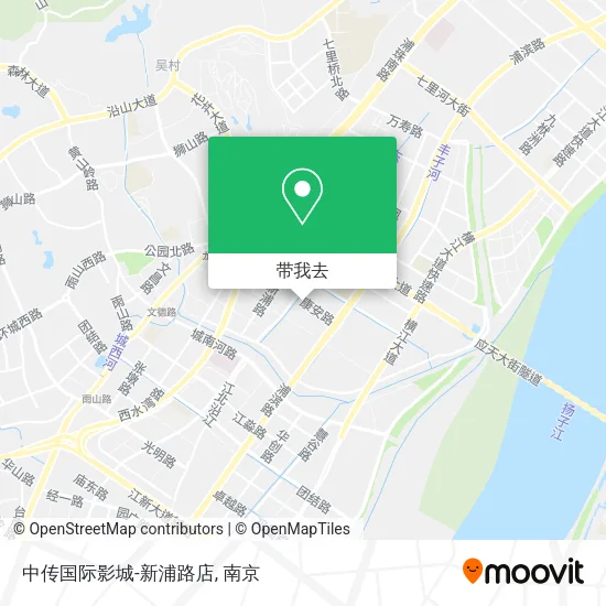 中传国际影城-新浦路店地图