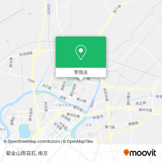 紫金山雨花石地图