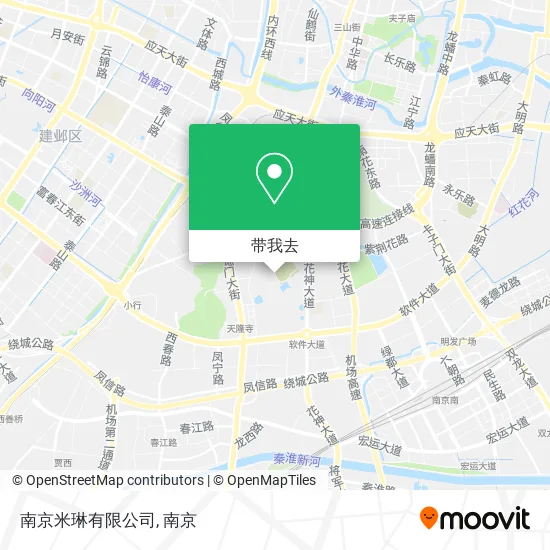 南京米琳有限公司地图