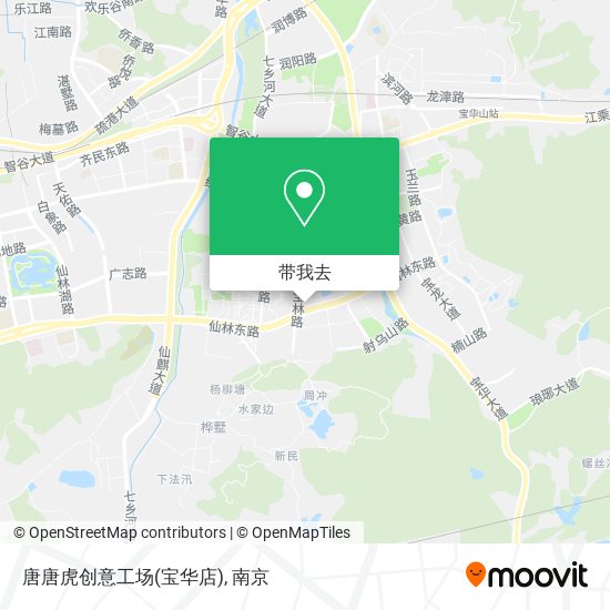 唐唐虎创意工场(宝华店)地图