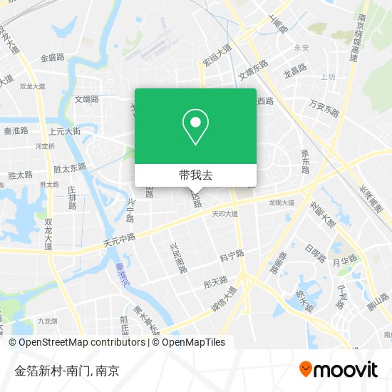 金箔新村-南门地图