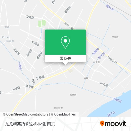 九龙精英跆拳道桥林馆地图