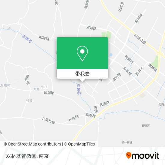 双桥基督教堂地图