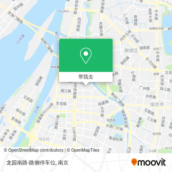 龙园南路-路侧停车位地图