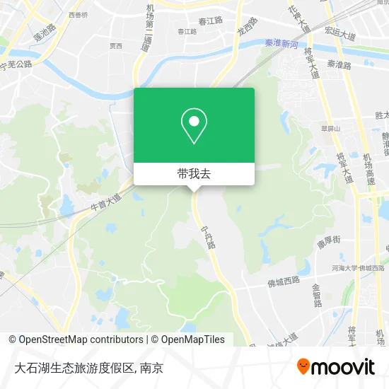 大石湖生态旅游度假区地图