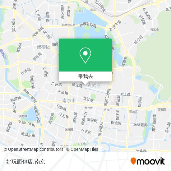 好玩面包店地图