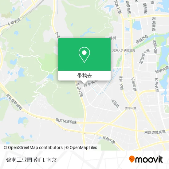 锦润工业园-南门地图