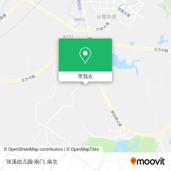 张溪幼儿园-南门地图