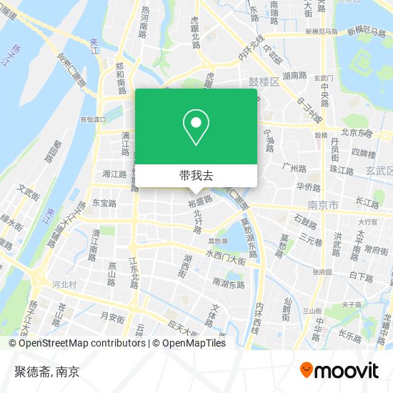 聚德斋地图