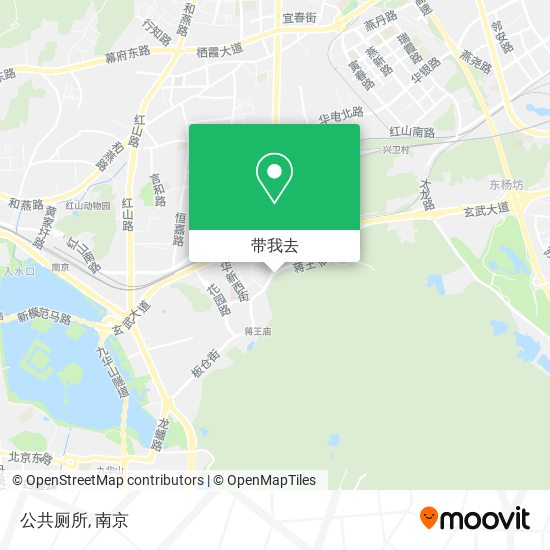 公共厕所地图